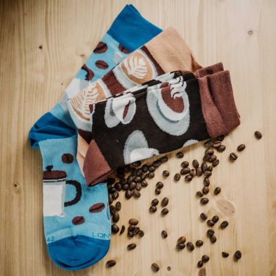 Ponožky s kávou