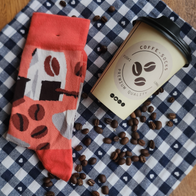 dámské kávové ponožky