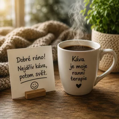 Vtipné citáty o kávě nejen na dobré ráno!